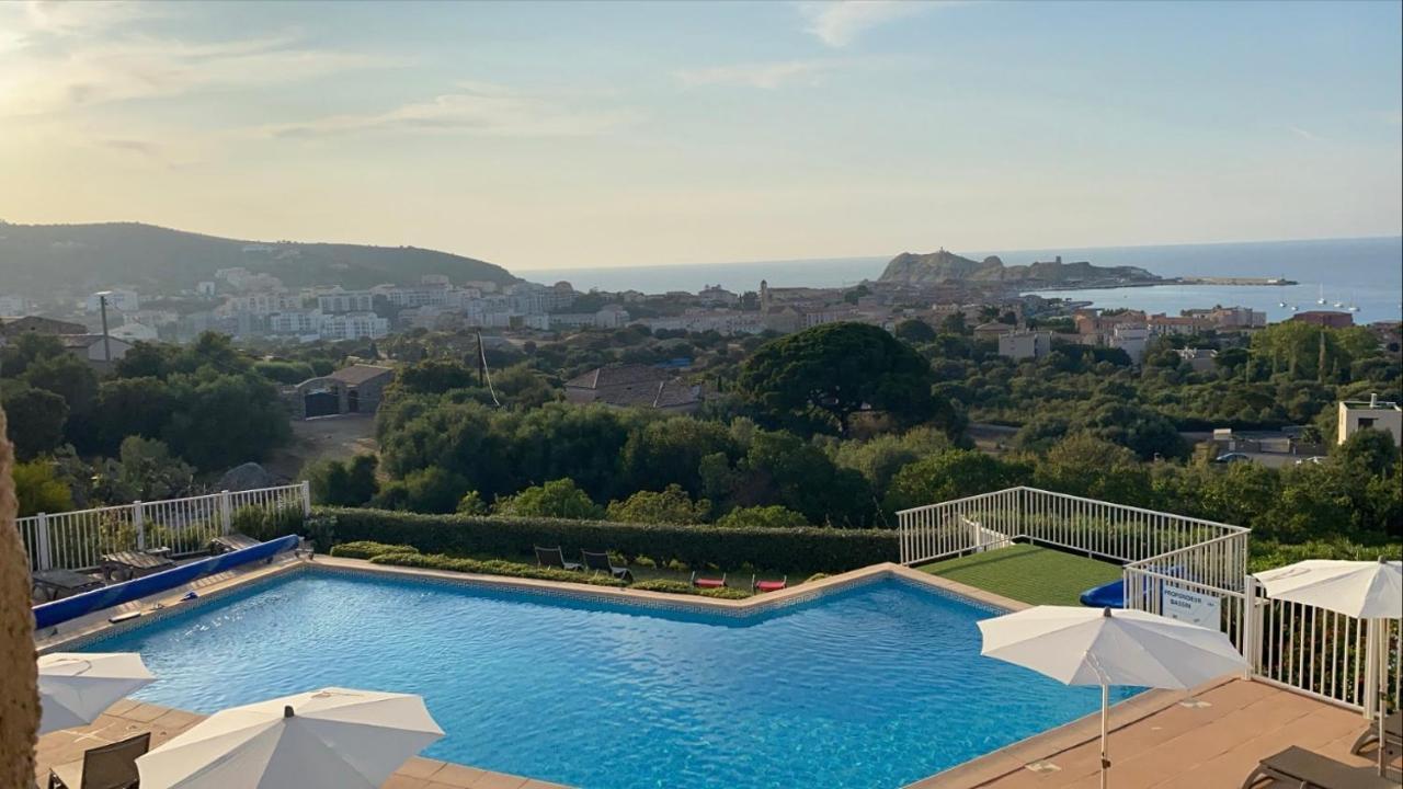 Hotel Funtana Marina LʼÎle-Rousse Exteriör bild